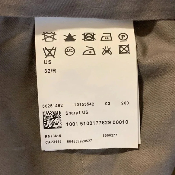 Boss Hugo Boss Men's Sharp1 Cotton Classic Chino Pants SIze 32 - Picture 7 of 14